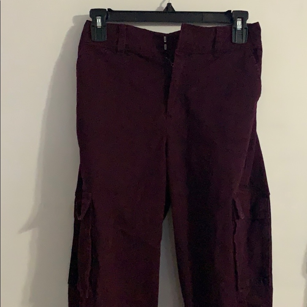 Red Cargo pants